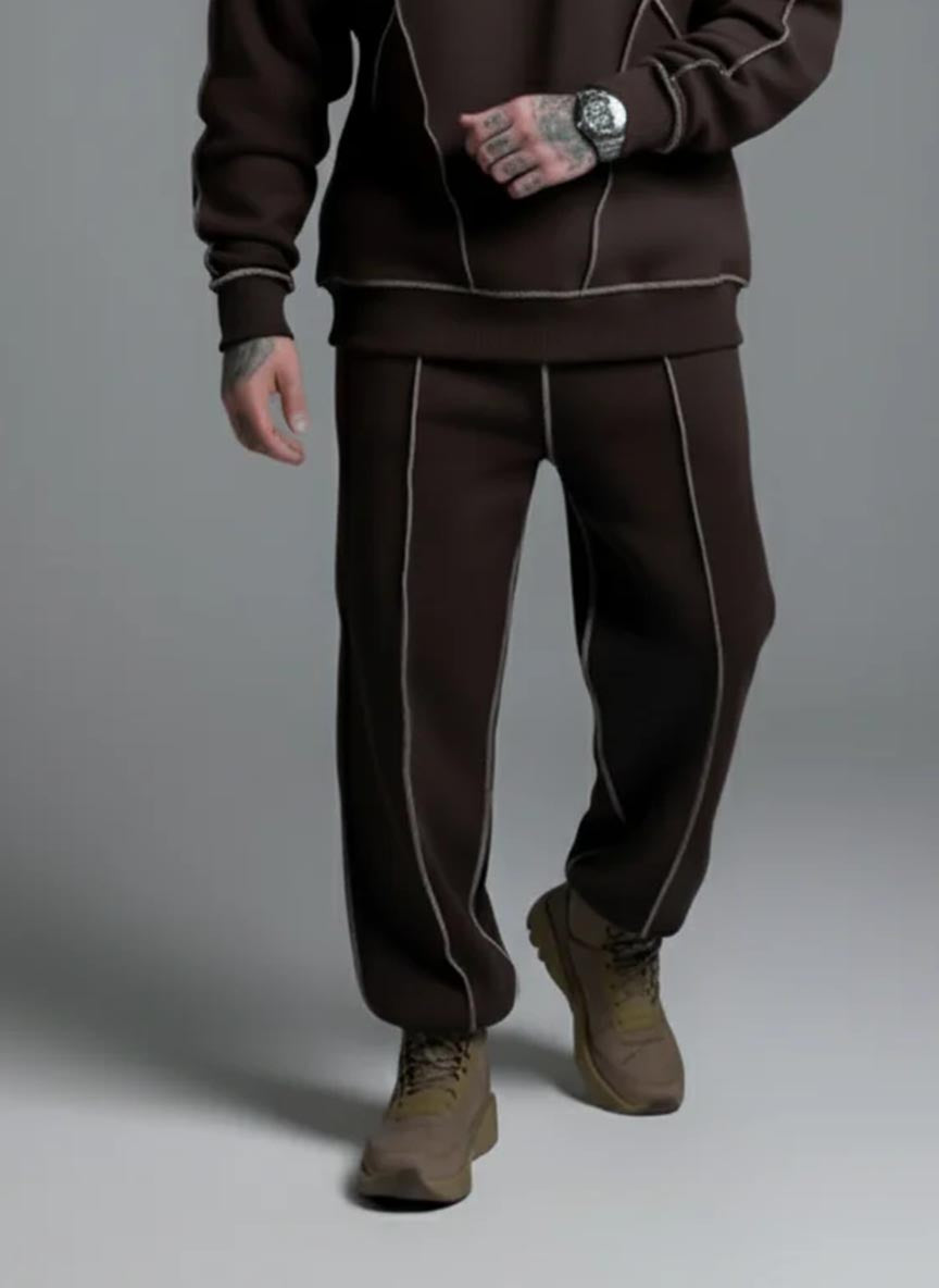 Baggy Trousre Brown Unisex