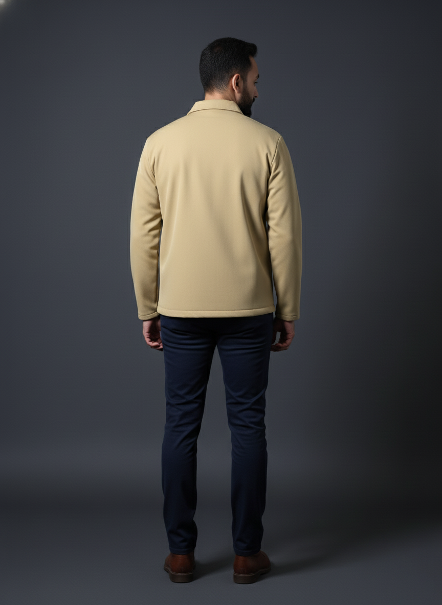 Beige Softshell Jacket