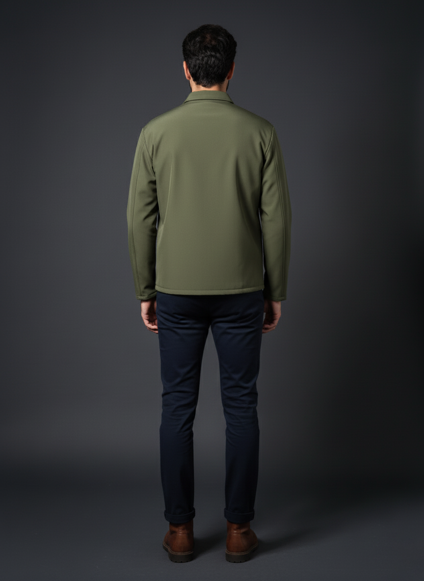 Camo Green Softshell Jacket